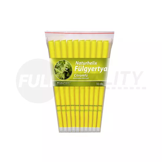 NATURHELIX FÜLGYERTYA CITROMFŰ 10DB