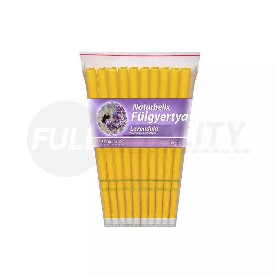 NATURHELIX FÜLGYERTYA LEVENDULA 10DB