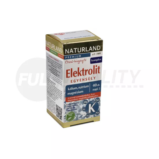 NATURLAND ELEKTROLITEGYENSÚLY KAPSZULA  40DB