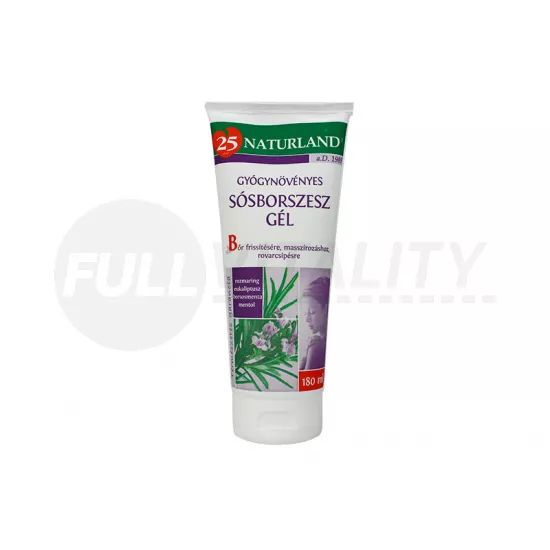 NATURLAND GYÓGYNÖVÉNYES SÓSBORSZESZ 180ML