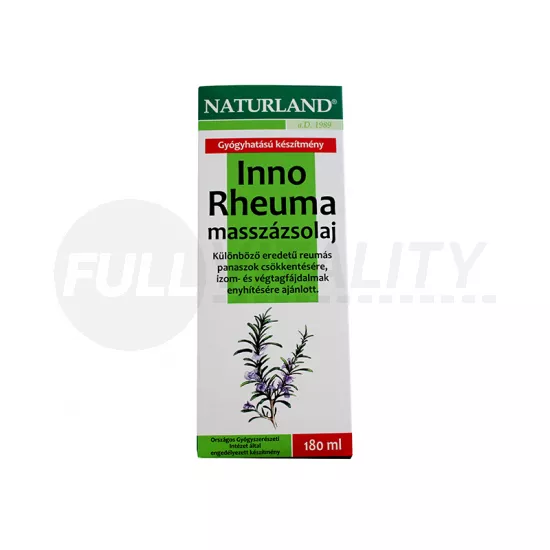NATURLAND INNO RHEUMA MASSZÁZSOLAJ 180ML