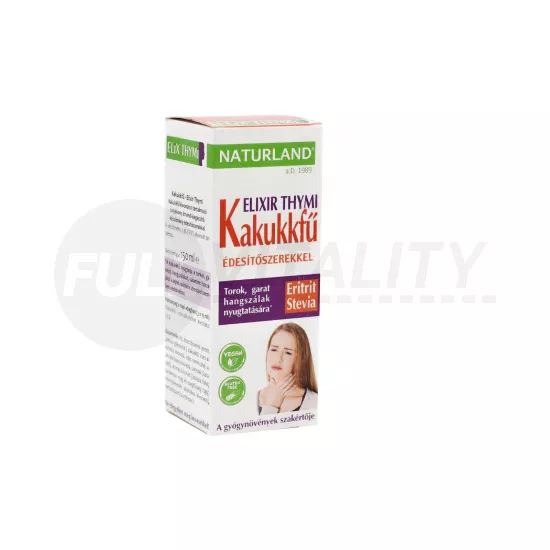 NATURLAND KAKUKKFŰ (ELIXIR THYMI) ÉDESÍTŐSZERREL 150ML