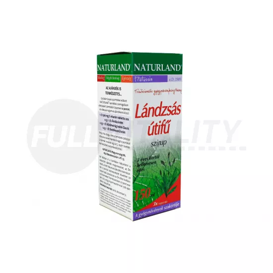NATURLAND LÁNDZSÁS ÚTIFŰ SZIRUP 150ML