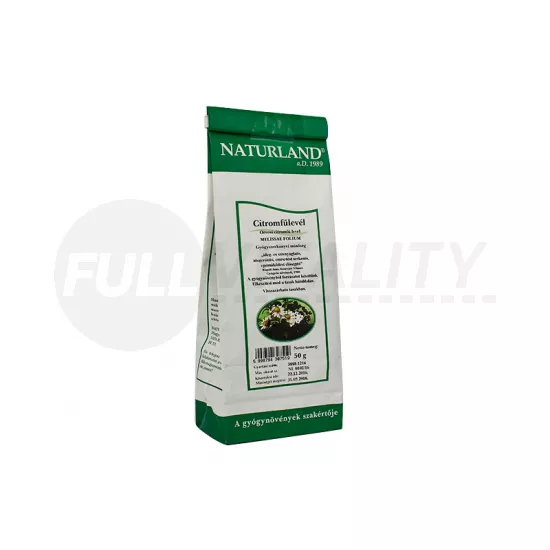 NATURLAND ORVOSI CITROMFŰ LEVÉL TEA 50G
