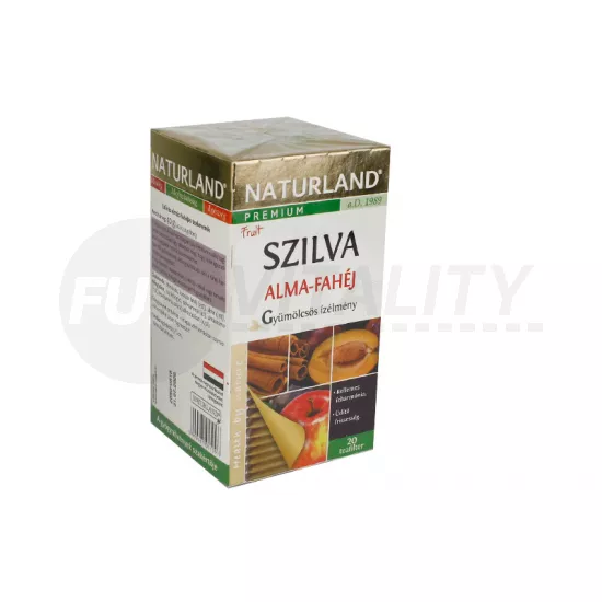 NATURLAND PRÉMIUM SZILVÁS-ALMÁS-FAHÉJAS TEA 20DB