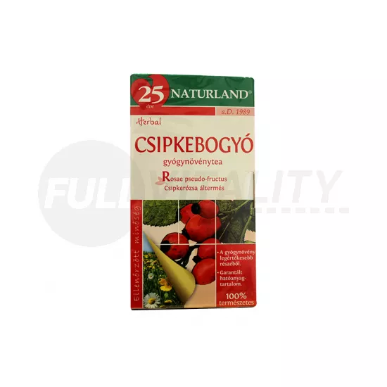 NATURLAND TEA CSIPKEBOGYÓ FILTERES 20DB