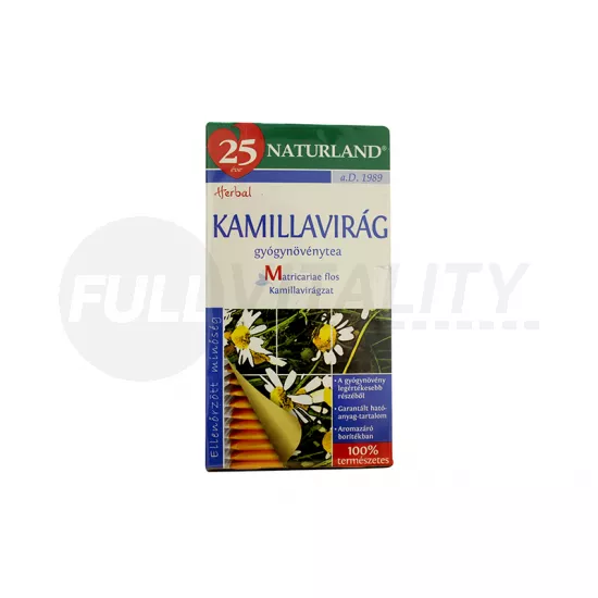NATURLAND TEA KAMILLAVIRÁG FILTERES 25DB