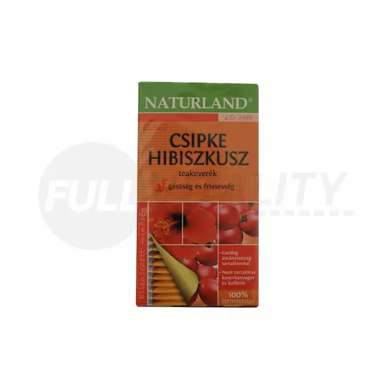 NATURLAND TEAKEVERÉK CSIPKE-HIBISZKUSZ FILTERES 20DB