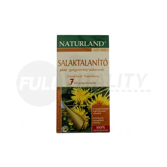 NATURLAND TEAKEVERÉK SALAKTALANÍTÓ PLUSZ FILTERES 20DB