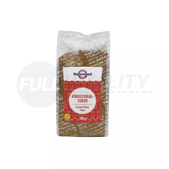 NATURMIND KÓKUSZVIRÁG CUKOR VILÁGOS 500G