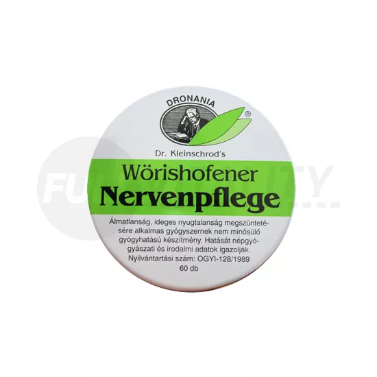 WÖRISHOFENER NERVENPFLEGE TABLETTA 60DB