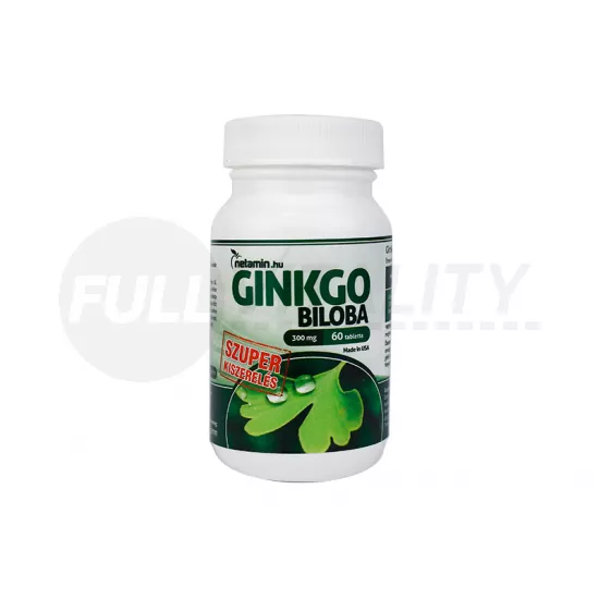 NETAMIN GINKO BILOBA TABLETTA 60DB