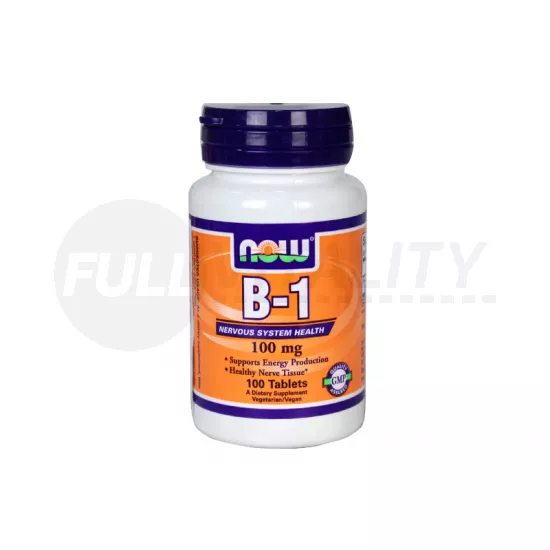 NOW B1 VITAMIN 100MG TABLETTA 100DB