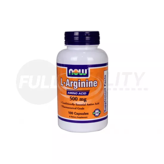NOW L-ARGININE 500MG KAPSZULA 100DB