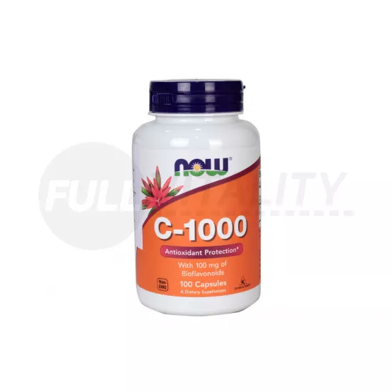 NOW VITAMIN C-1000MG + BIOFLAVONOID KAPSZULA 100DB