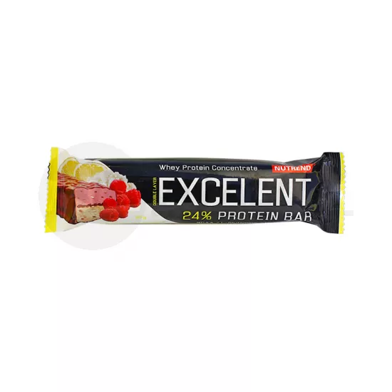 NUTREND EXCELENT FEHÉRJESZELET CITROM-TÚRÓ-MÁLNA-ÁFONYÁVAL TEJCSOKOLÁDÉBAN 85G