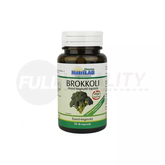 NUTRILAB BROKKOLI KAPSZULA 30DB