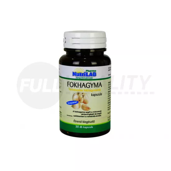 NUTRILAB FOKHAGYMA KAPSZULA 30DB