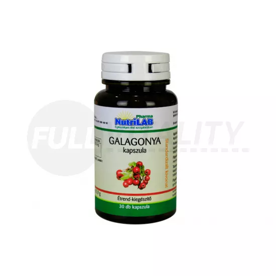 NUTRILAB GALAGONYA KAPSZULA 30DB