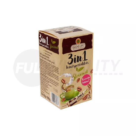 OLIGO LIFE 3IN1 KÁVÉSPECIALITÁS ÉDESÍTŐSZERREL 10DB