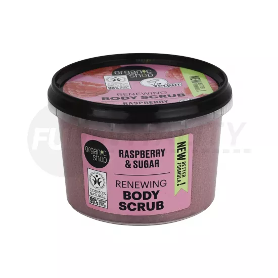 ORGANIC SHOP RENEWING TESTRADÍR MÁLNÁVAL ÉS CUKORRAL 250ML