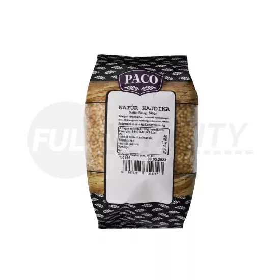 PACO NATÚR HAJDINA 500G