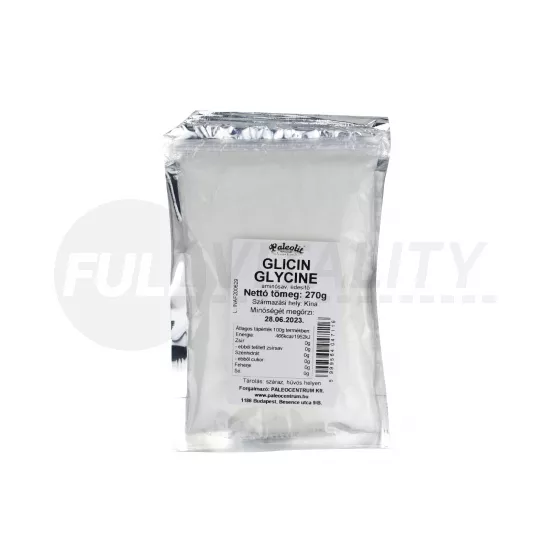 PALEOLIT GLICIN AMINOSAV, ÉDESÍTŐ 270G