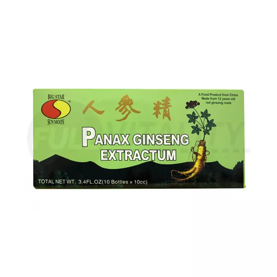 SUN MOON PANAX GINSENG EXTRAKTUM AMPULLA 10X10ML