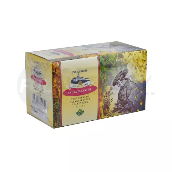 PANNONHALMI GYÓGYNÖVÉNY TEA SALAKTALANÍTÓ FILTERES 20DB