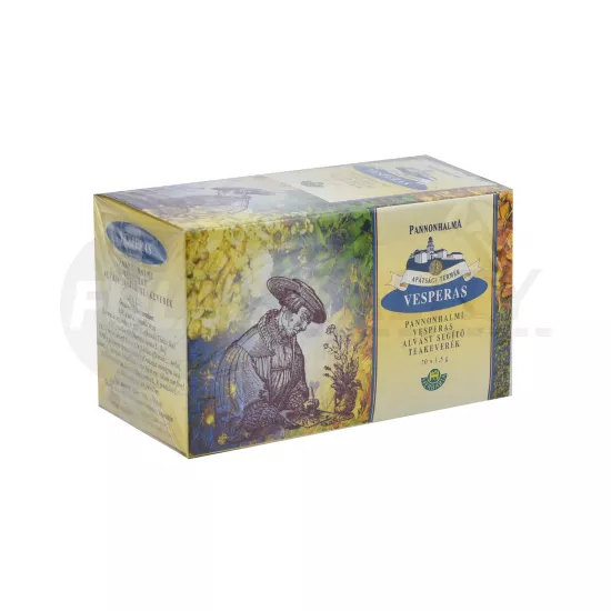 PANNONHALMI GYÓGYNÖVÉNY TEA VESPERAS NYUGTATÓ FILTERES 20DB