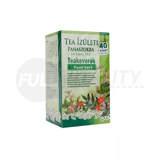 PAVEL VANA TEAKEVERÉK IZÜLETI PANASZOKRA FILTERES 40DB