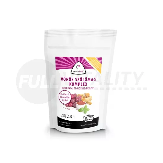 PHARMACOIDEA MENTALFITOL VÖRÖS SZŐLŐMAG KOMPLEX PORKEVERÉK 200G