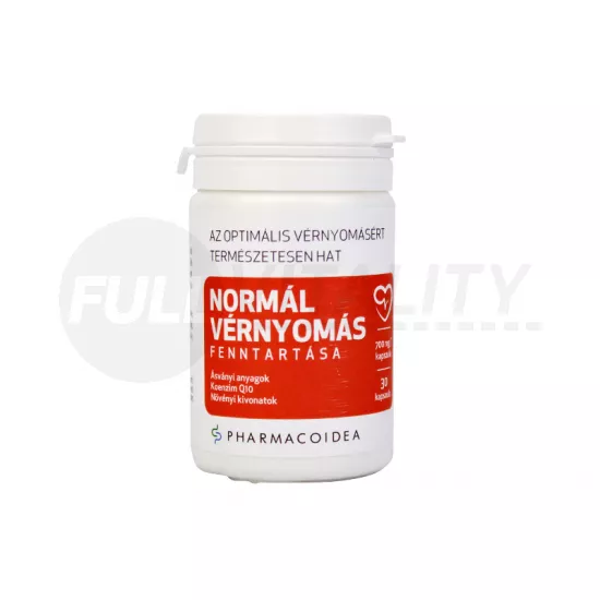PHARMACOIDEA NORMÁL VÉRNYOMÁS KAPSZULA 30DB