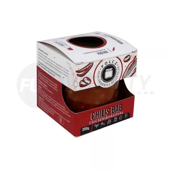 POLCZ ADALÉKMENTES KÉSZÉTELEK CHILIS BAB CSICSERIBORSÓVAL 350G