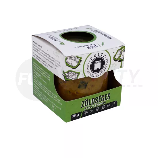 POLCZ ADALÉKMENTES KÉSZÉTELEK ZÖLDSÉGES LENCSERAGU 350G