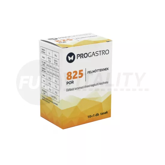 PROGASTRO 825 POR ÉLŐFLÓRÁT TARTALMAZÓ ÉTREND-KIEGÉSZÍTŐ KÉSZÍTMÉNY 11DB