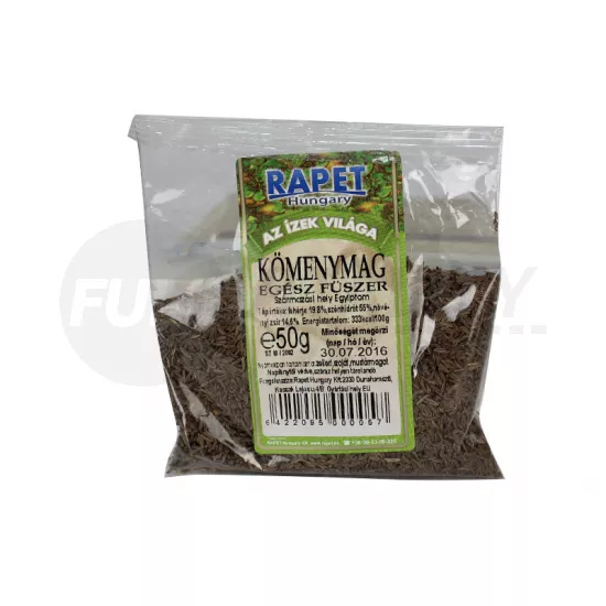 RAPET FŰSZERKÖMÉNY EGÉSZ 50G