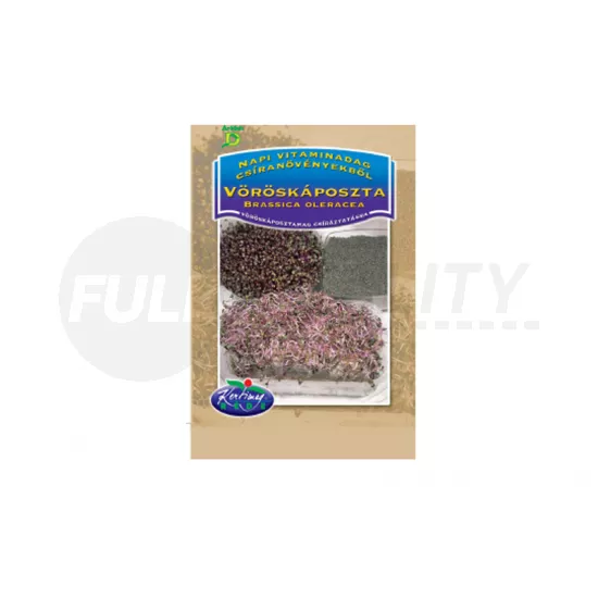 RÉDEI KERTIMAG VÖRÖSKÁPOSZTAMAG CSÍRÁZTATÁSRA 15G