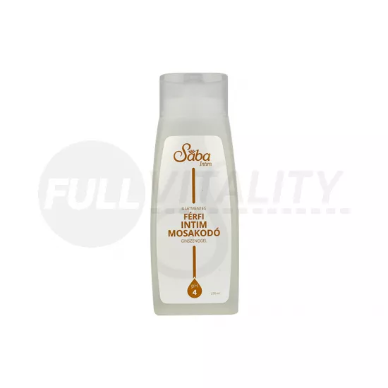 SÁBA ILLATMENTES FÉRFI INTIM MOSAKODÓ 250ML