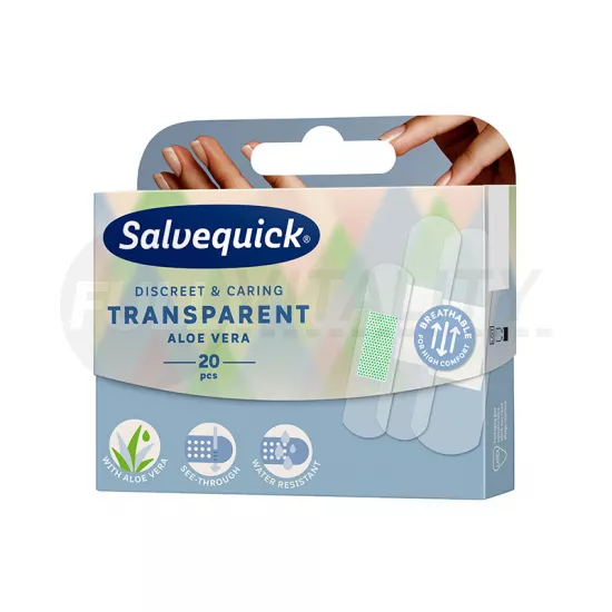 SALVEQUICK ALOE VERA ÁTLÁTSZÓ TAPASZ 20DB