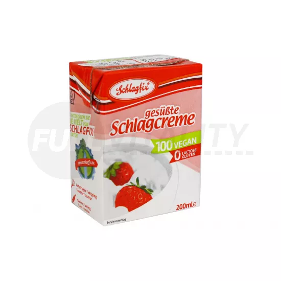 SCHLAGFIX VEGÁN HABKRÉM ÉDESÍTETT 15% 200ML