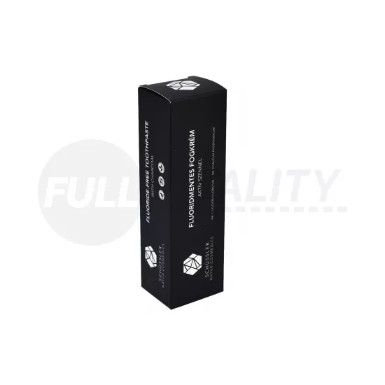 SCHÜSSLER FLUORIDMENTES FOGKRÉM AKTÍV SZÉNNEL 75ML