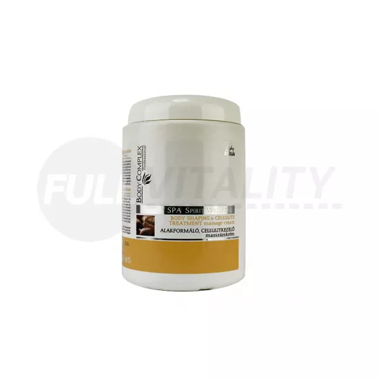 SPA SPIRIT WELLNESS ALAKFORMÁLÓ CELLULITKEZELŐ MASSZÁZSKRÉM 1000ML
