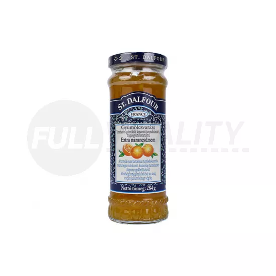 ST.DALFOUR DZSEM NARANCS HOZZÁADOTT CUKOR NÉLKÜL  284G
