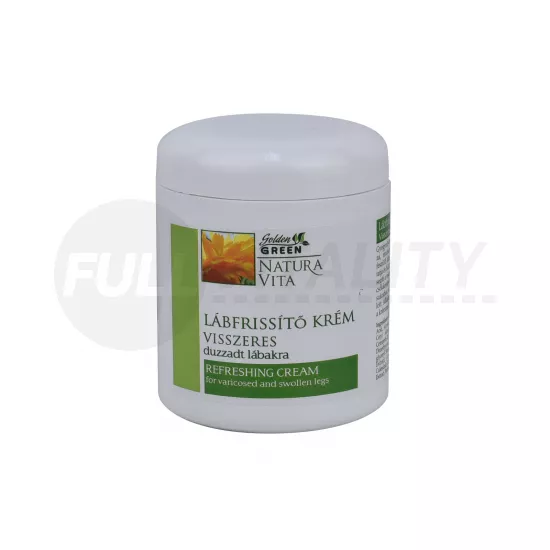 GOLDEN GREEN  NATURA VITA LÁBFRISSÍTŐ VISSZÉRKRÉM 250ML