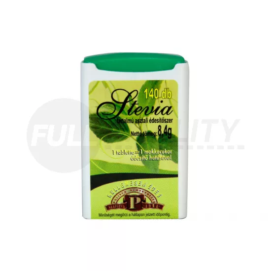 STEVIA TARTALMÚ ASZTALI ÉDESÍTŐ TABLETTA 140DB