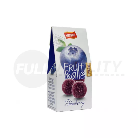 SUNVITA KÉKÁFONYÁS GYÜMÖLCSGOLYÓ 80G