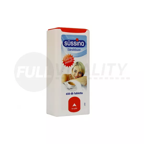 SÜSSINA ÉDESÍTŐ TABLETTA 650DB