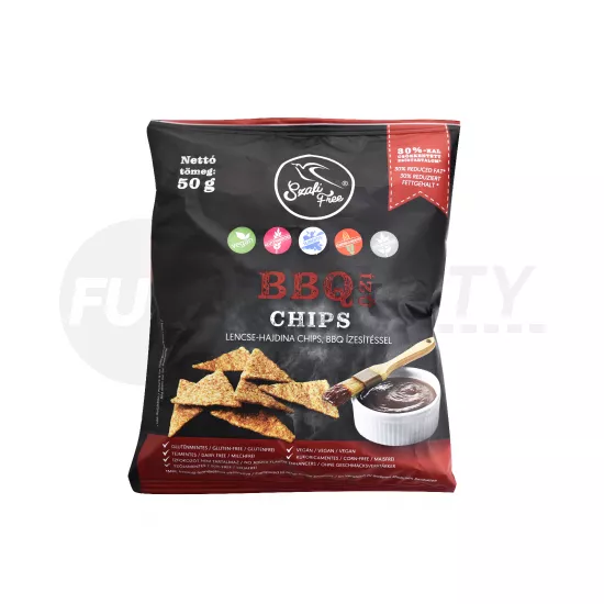 SZAFI FREE GLUTÉNMENTES BBQ ÍZŰ CHIPS 50G
