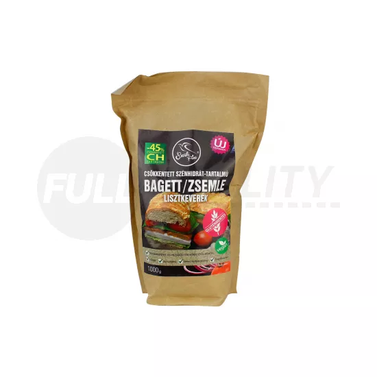 SZAFI FREE GLUTÉNMENTES CSÖKKENTETT SZÉNHIDRÁT-TARTALMÚ BAGETT/ZSEMLE LISZTKEVERÉK 1000G